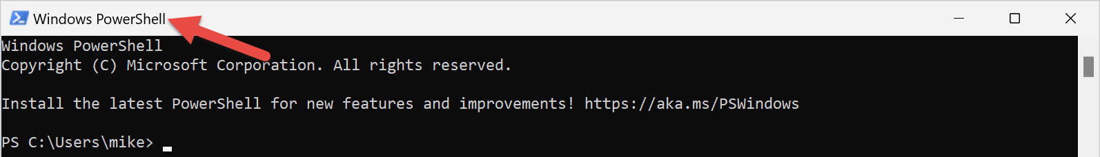 Windows PowerShell